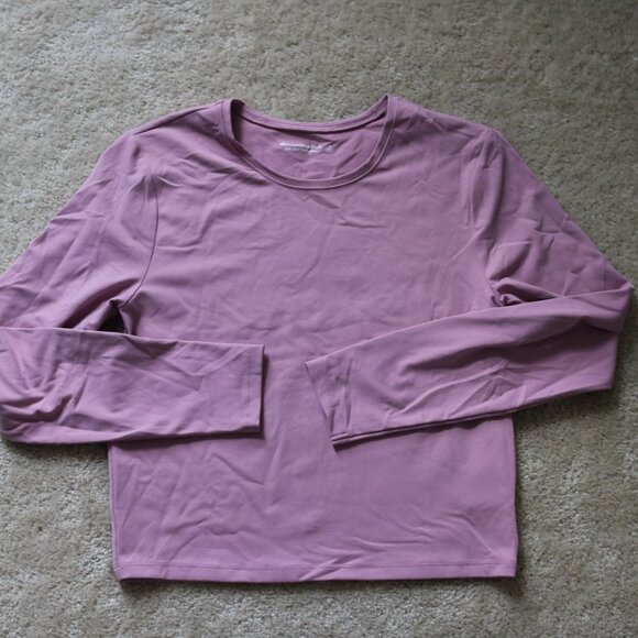 Abercrombie & Fitch Mauve Long Sleeve Top - Picture 4 of 4